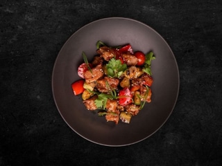 Pork in Sweet-and-Sour Sauce with Vegetables