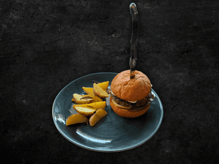 Cranberry Sauce Burger