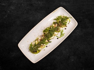 Grilled Zucchini Caprese with Pesto