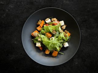 Roasted Pumpkin and Eggplant Salad