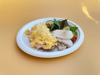 Тост зі скремблом 