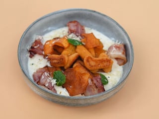 Ньокі з батату та пармезановим соусом 