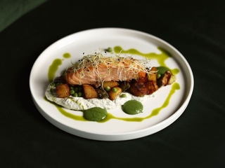 Soczysty steak z łososia