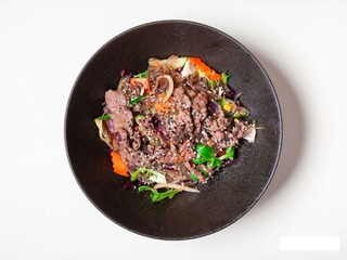 Japchae Menu
