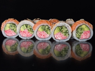 каліфорнія лосось-креветка