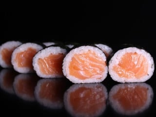 дабл макі з лососем