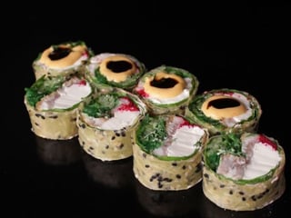 без рису з вугрем та чукою