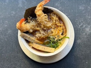 Рамен темпура з креветками