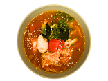 Zupa kimchi z kurczakiem