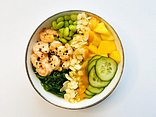 Poke bowl z krewetkami