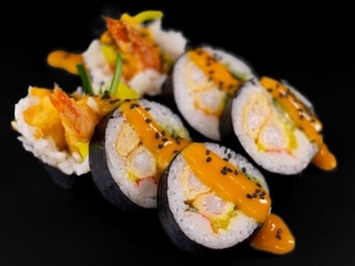 3. Futomaki krewetka w tempurze