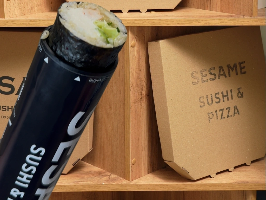 ぽむページ Sesame sushi & pizza - Доставка, З собою - Push- Pop