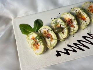 Курячий рулет з цукіні