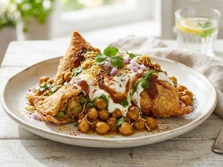 ALOO SAMOSA CHAAT