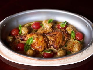 Курча чкмерулі з молодою картоплею