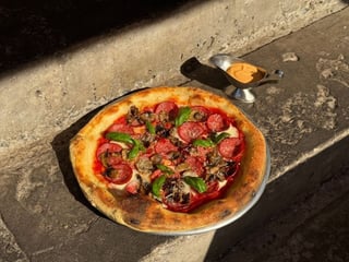 (33 см) Pizza Салямі з грибами