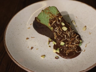 Фісташковий чизкейк Сан-Себастьян