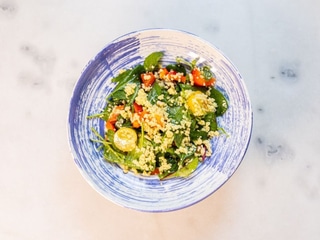 Овочевий салат з кус-кусом