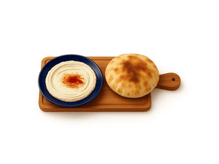 Hummus klasický s pita chlebem