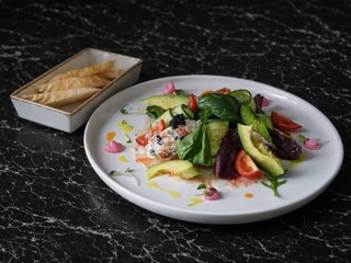 Карпачо з тигрових креветок