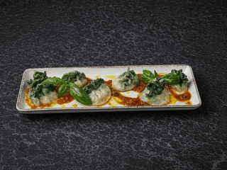 Равіолі з моцарелою