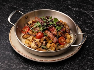 Сковорідка - Курка гриль з смаженим беконом