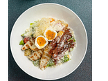 Caesar salad with chicken
