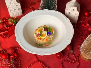 Салат Олів*є з яловичим язиком