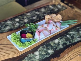 Сало з гірчицею і вершковим хроном