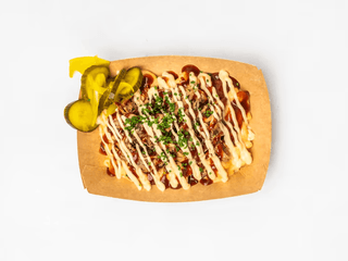 Naložené syrové makaróny Texas chili