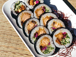 Futomaki Łosoś w tempurze