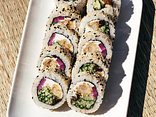 Uramaki Ebi Philadelphia roll
