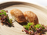 Nigiri opiekany łosoś