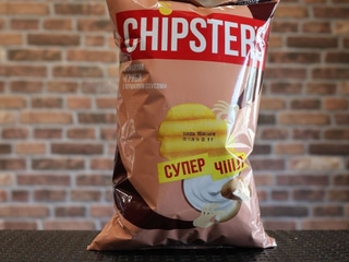 Чипси ТМ "CHIPSTER`S"-Гриби з вершковим соусом 95 г.
