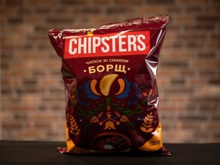 Чипси ТМ "CHIPSTER`S"-Борщ 100 г.