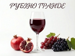 Вино "Рубіно Гранде" червоне напівсолодке