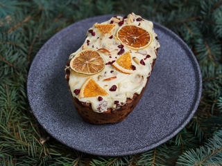 Різдвяний фруткейк для компанії