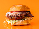 Blue cheese burger