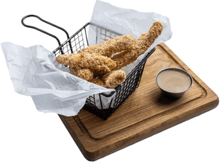 Нагетси курячі з медово-гірчичним соусом