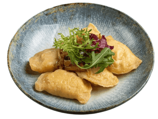 Вареники з картоплею та бринзою