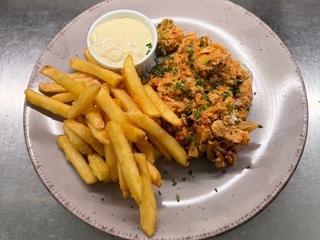 Kuřecí nudličky zapečené nivou