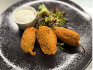 Smažené jalapeños papričky