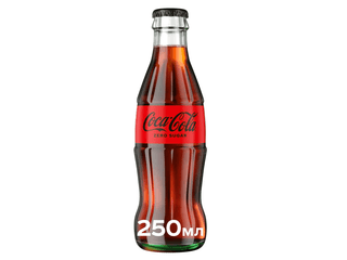 Coca-cola zero, скло - 250 мл