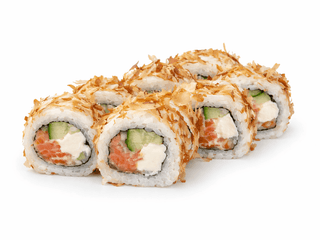 Боніто з копченим лососем