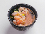 Zupa miso z krewetkami