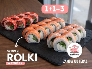 TRZY rolki w cenie DWÓCH