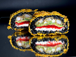 Sushi-burger Ebi trufla black