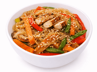 WOK РИСОВА ЛОКШИНА З КУРКОЮ