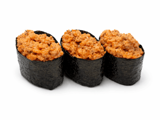 ГУНКАНИ ЗІ СМАЖЕНИМ ЛОСОСЕМ СПАЙСІ