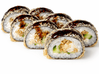 СМАЖЕНИЙ РОЛ З ЛОСОСЕМ